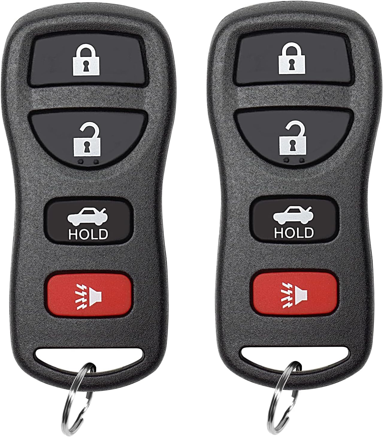 for 2002-2006 Nissan Altima Maxima Keyless Entry Remote Control Car Key Fob Replacement for KBRASTU15 (Pack of 2)