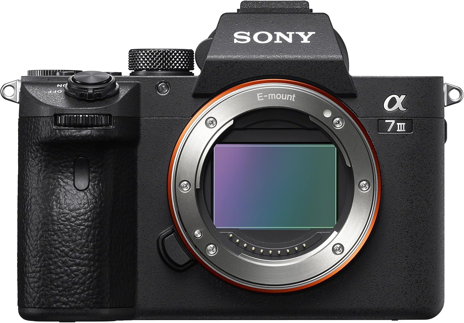 Sony Alpha 7 III | Full-Frame Mirrorless Camera ( Fast 0.02s AF, 5-axis in-body optical image stabilisation, 4K HLG, Large Battery Capacity ), Black
