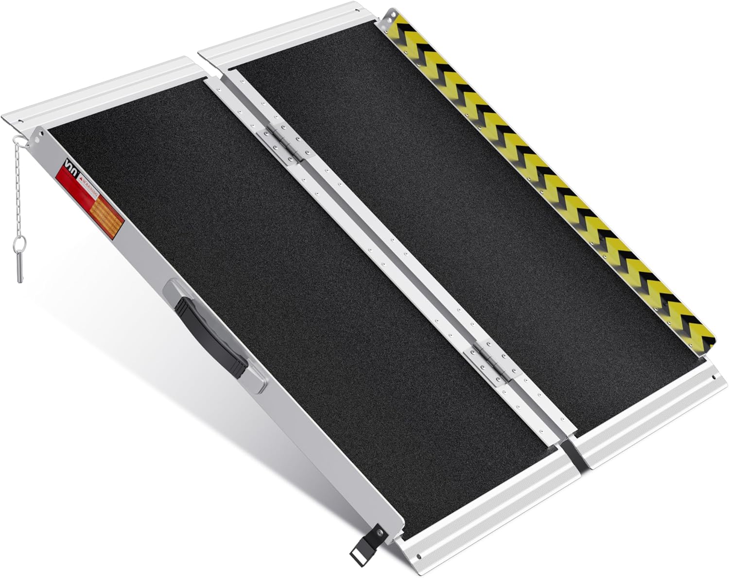 VNN Portable Wheelchair Ramp 3FT, Non-Slip Aluminum Door Threshold Ramps for Wheelchairs for Home, Handicap Wheelchair Ramps for Home Steps, Aluminum Threshold Ramps for Home, Doorways, Curbs, Stairs