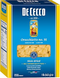 De Cecco Orecchiette No. 91 Pasta 16 Oz. Box