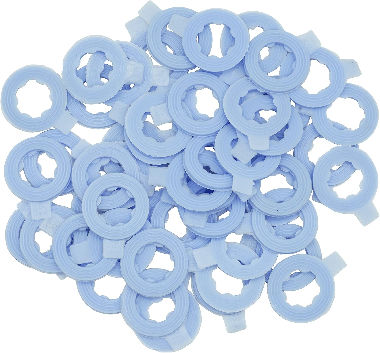 50 PCS Nylon Rib Oil Drain Plug Gasket, Fits M12 Replace 097-116CD, 097-116