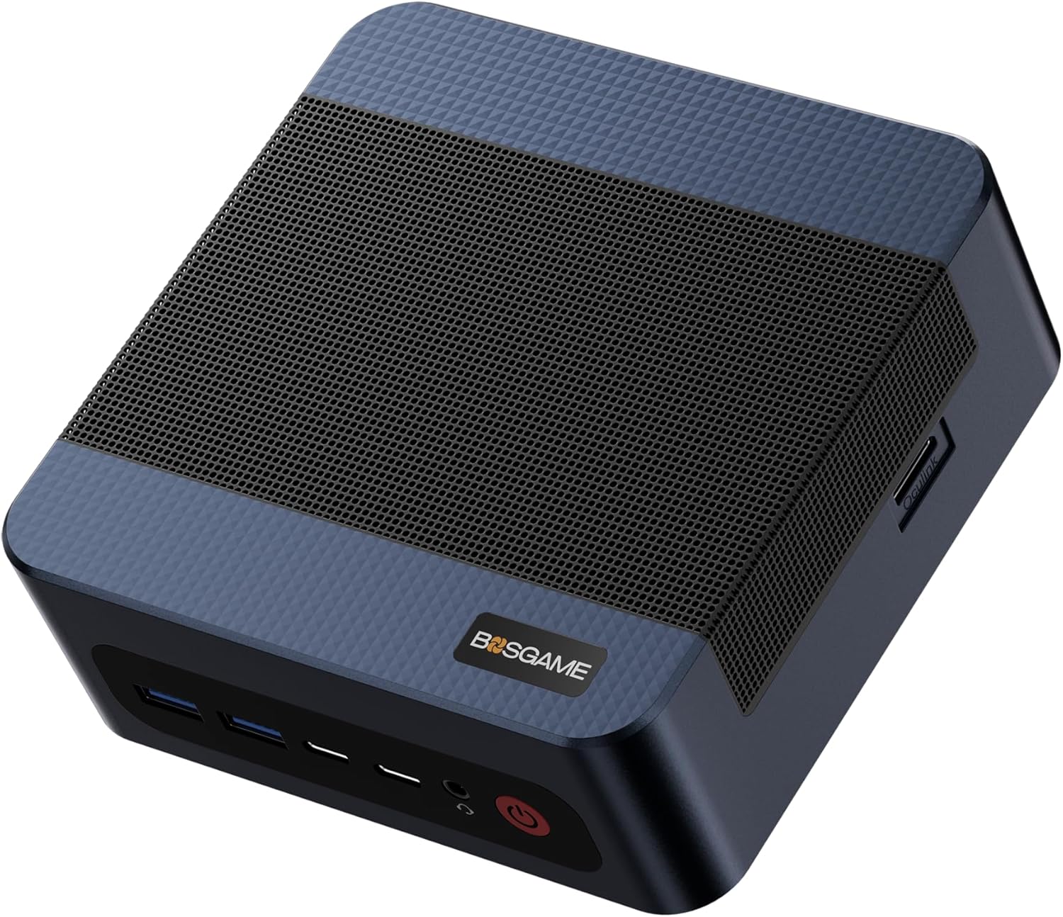 BOSGAME M4 Plus Gaming Mini PC Ryzen 9 7940HS (8C/16T,Max 5.2GHz), 32GB DDR5 1TB NVMe SSD Mini Desktop PC, Dual 2.5G LAN, Quad Display, OCulink, Wi-Fi 6E&BT5.2