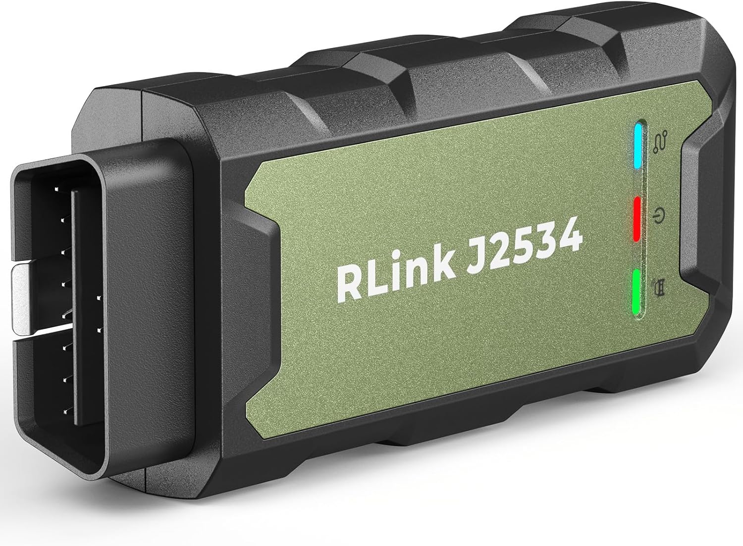 TOPDON RLink J2534 Pass-Thru Programmer, OEM Reprogramming and Diagnostic Tool, Enhanced J2534 VCI, Supports J2534/D-PDU/CAN-FD/DoIP, Compatible with 17+ Vehicle Brands, No OE Software Provided