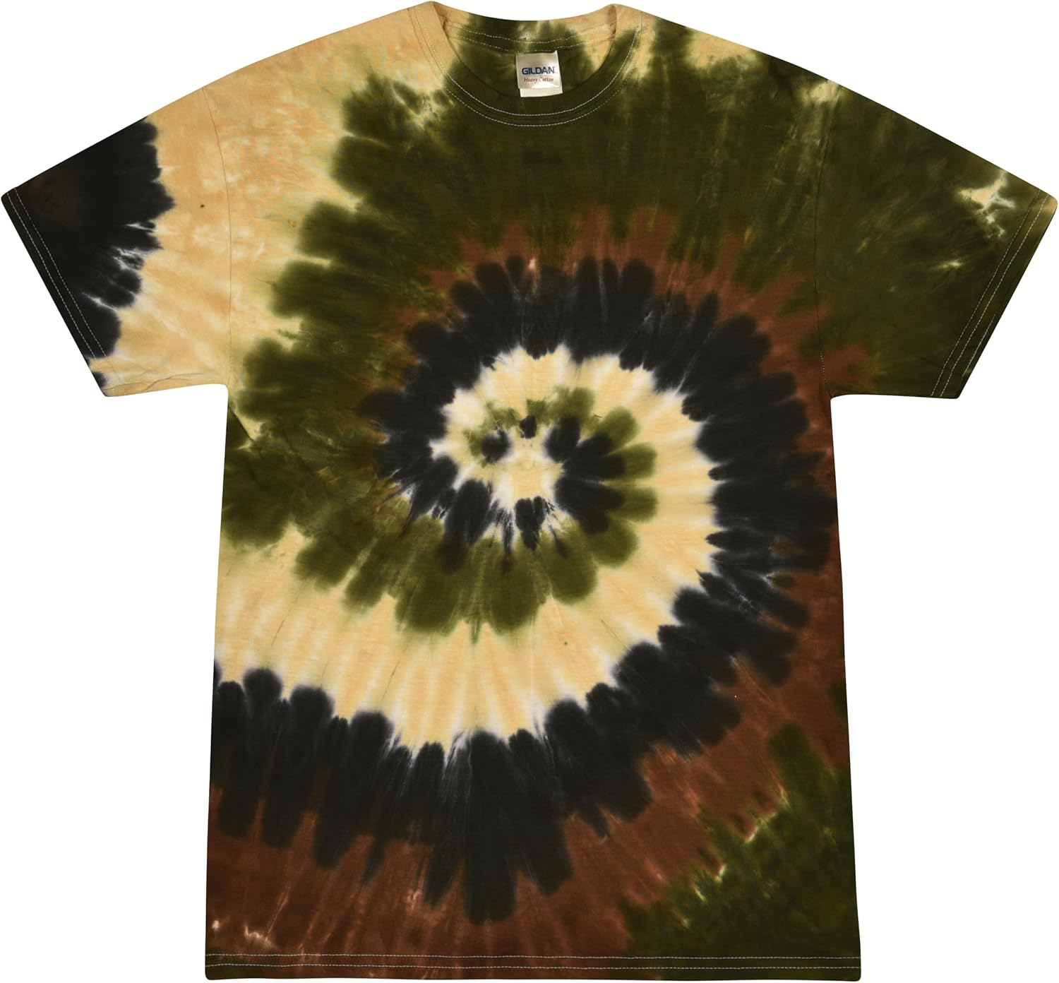 Colortone Tie Dye T-Shirts for Men and Women - Unisex Short Sleeve Tie-Dye T Shirts for Adults