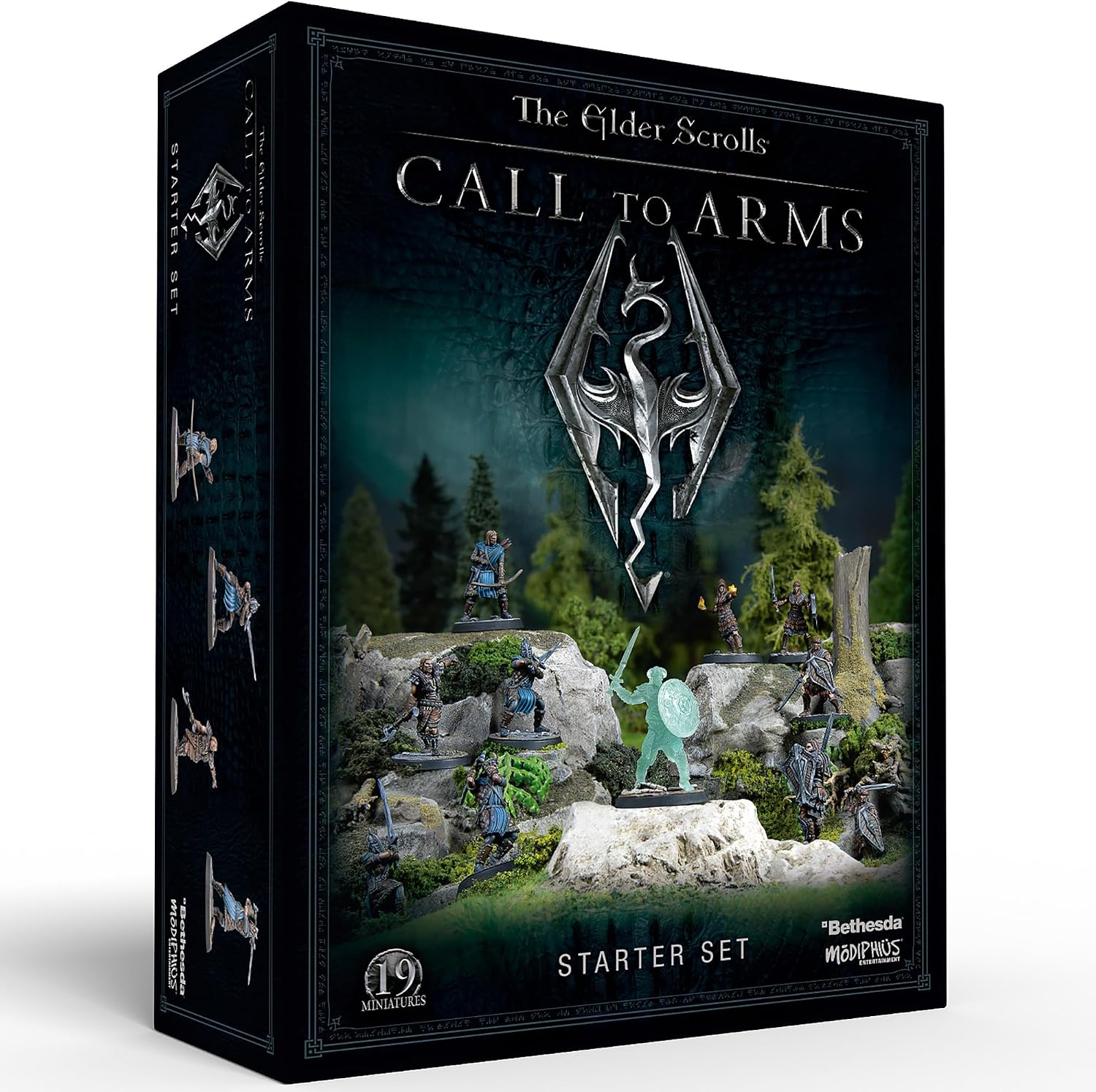 Modiphius Entertainment The Elder Scrolls: Call to Arms Starter Set Miniature Game Unpainted