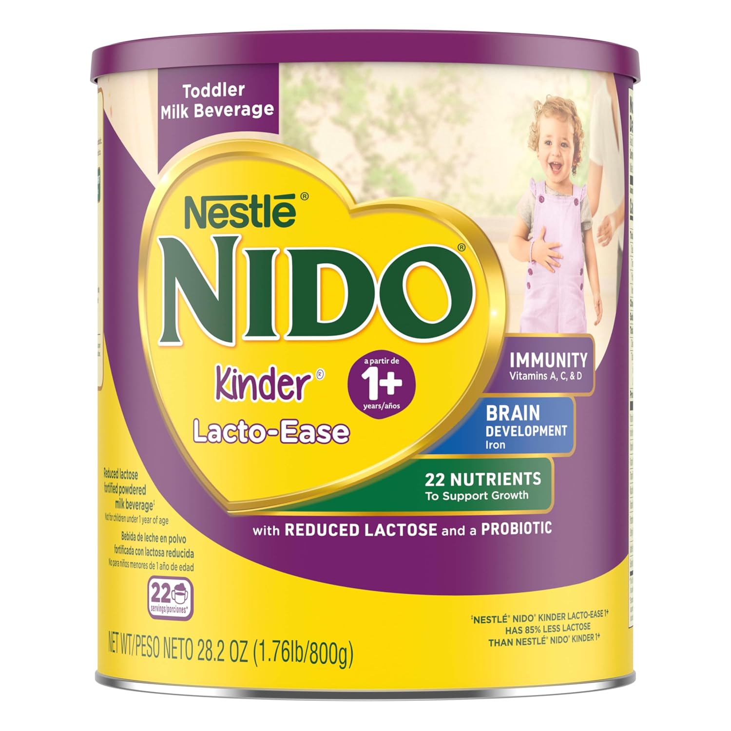 Nestle Nido Lacto-Ease Toddler Milk Powder 28.2 oz