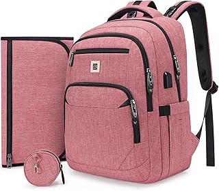 Diaper Bag Backpack, Multi function Baby Bag with Portable Changing Pad, Pacifier Holder,Waterproof Diaper Bags with USB Charging Port,Baby Essentials Perfect Baby Shower Gifts for Mom, Dad, Newborn