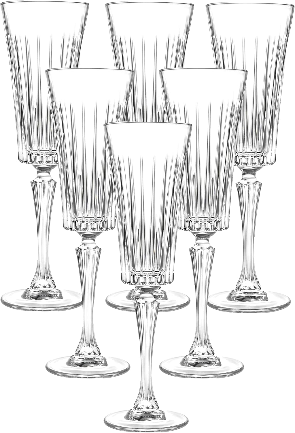 Lorren Home Trends RCR Timless Champagne Glasses (pack of 6)