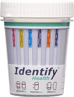 Drug Screen Test - 200 Pack - 6 Panel CLIA Waived Instant Urine Drug Test Cup for AMP,BZO,COC,OPI/MOP,OXY,THC