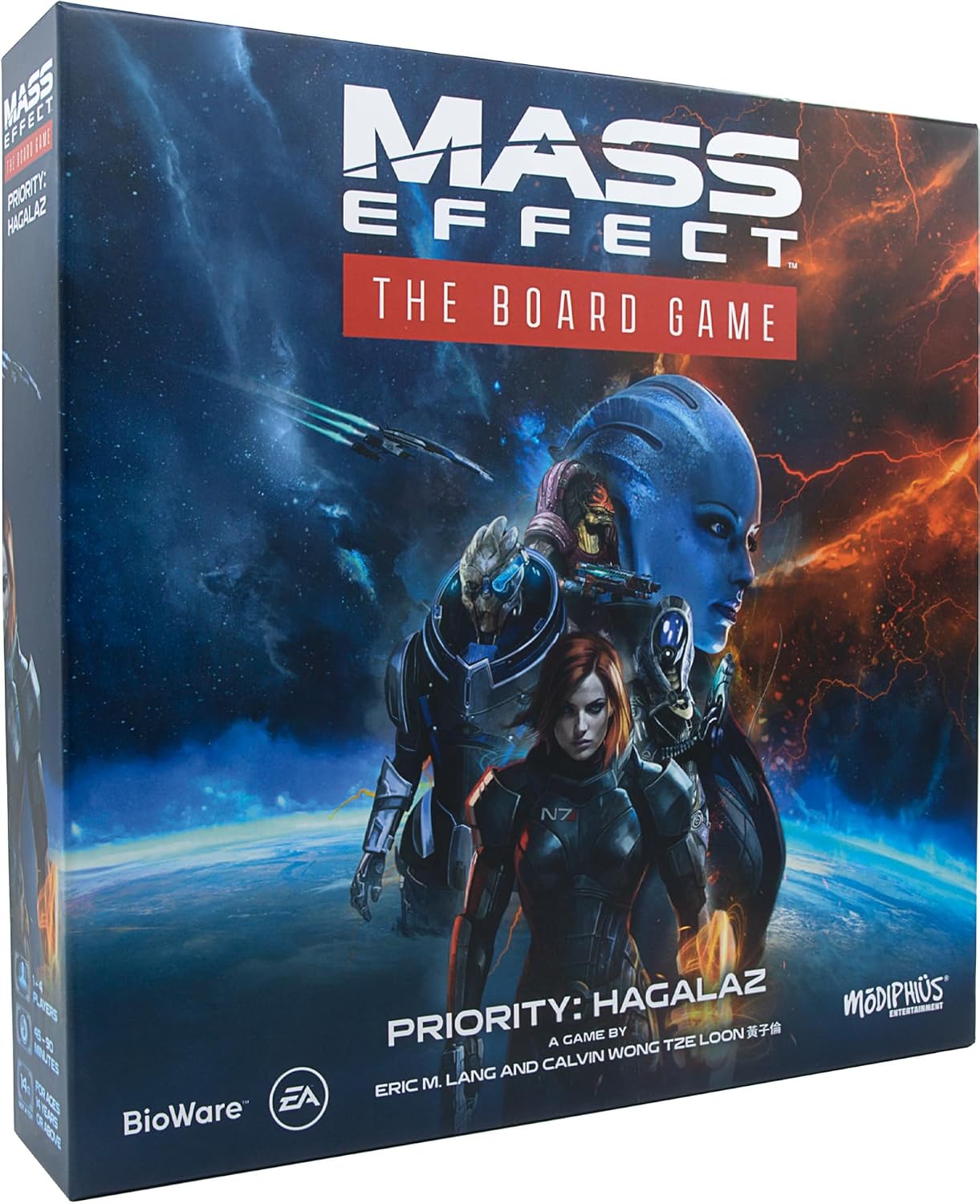 Modiphius Mass Effect: Priority Hagalaz - The Board Game - Cooperative Story-Driven Experience, Strategy Game for Kids & Adults, Ages 14+, 1-4 Players, 45-90 Minute Playtime