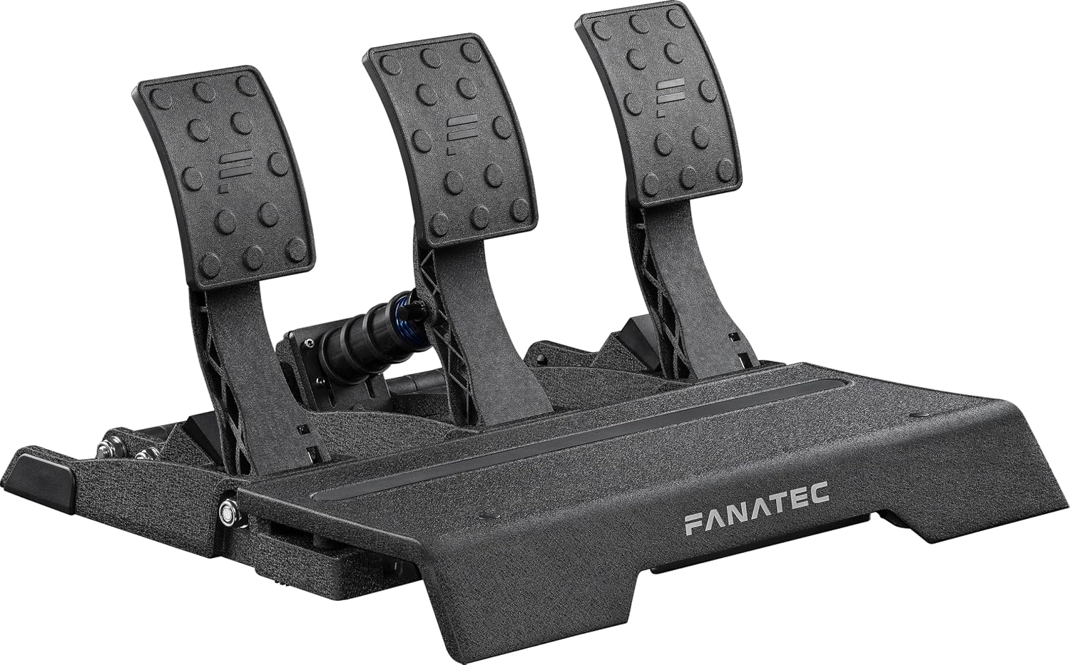 Fanatec Sim Racing CSL Elite Pedals V2 – PC, PS5, PS4 | 3-Pedal Set (Clutch, Brake, Throttle), Dual-Stage Load Cell Brake System, Hall-Effect Sensors