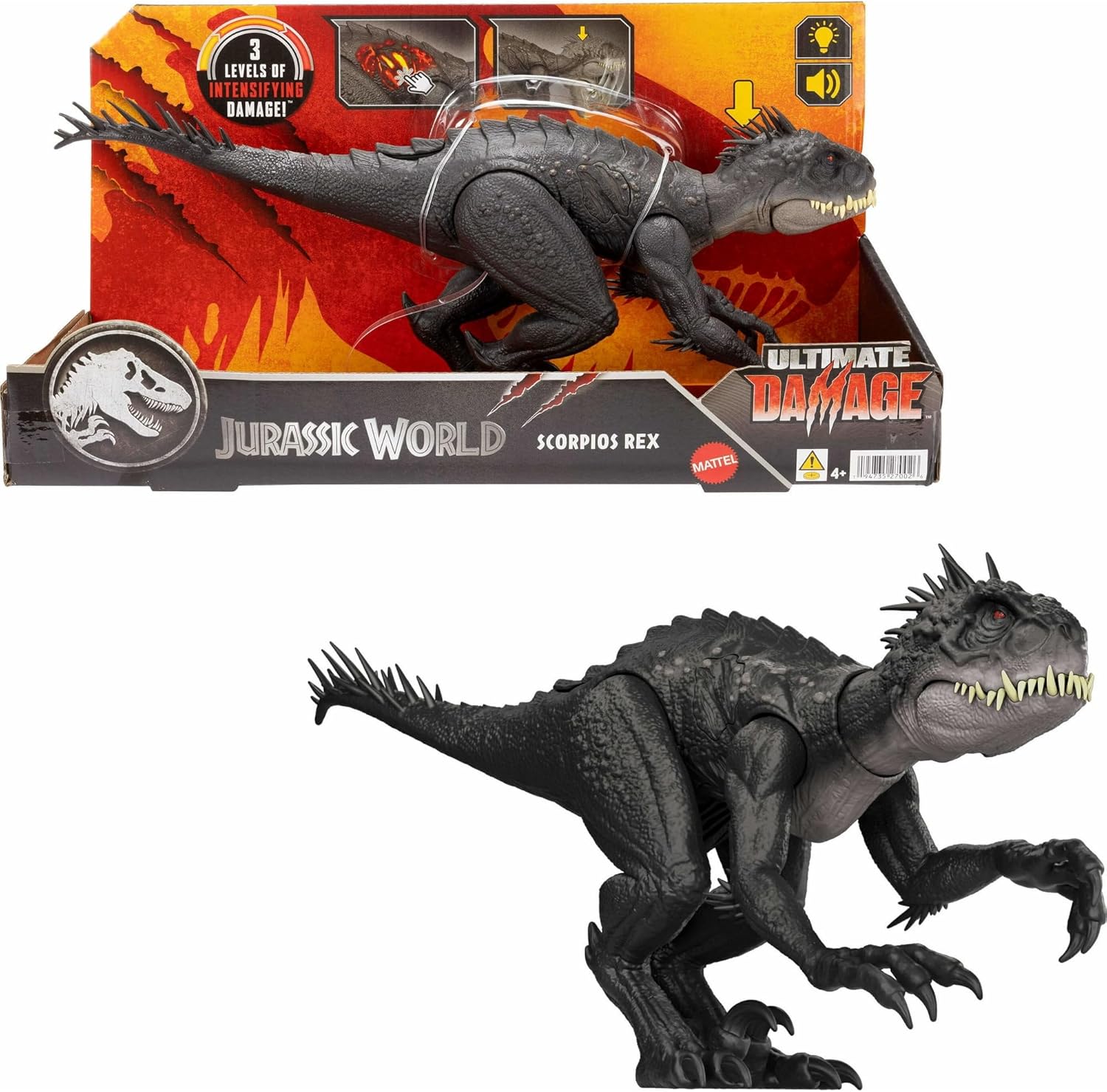 Jurassic Ultimate Extreme Damage Scorpios Rex