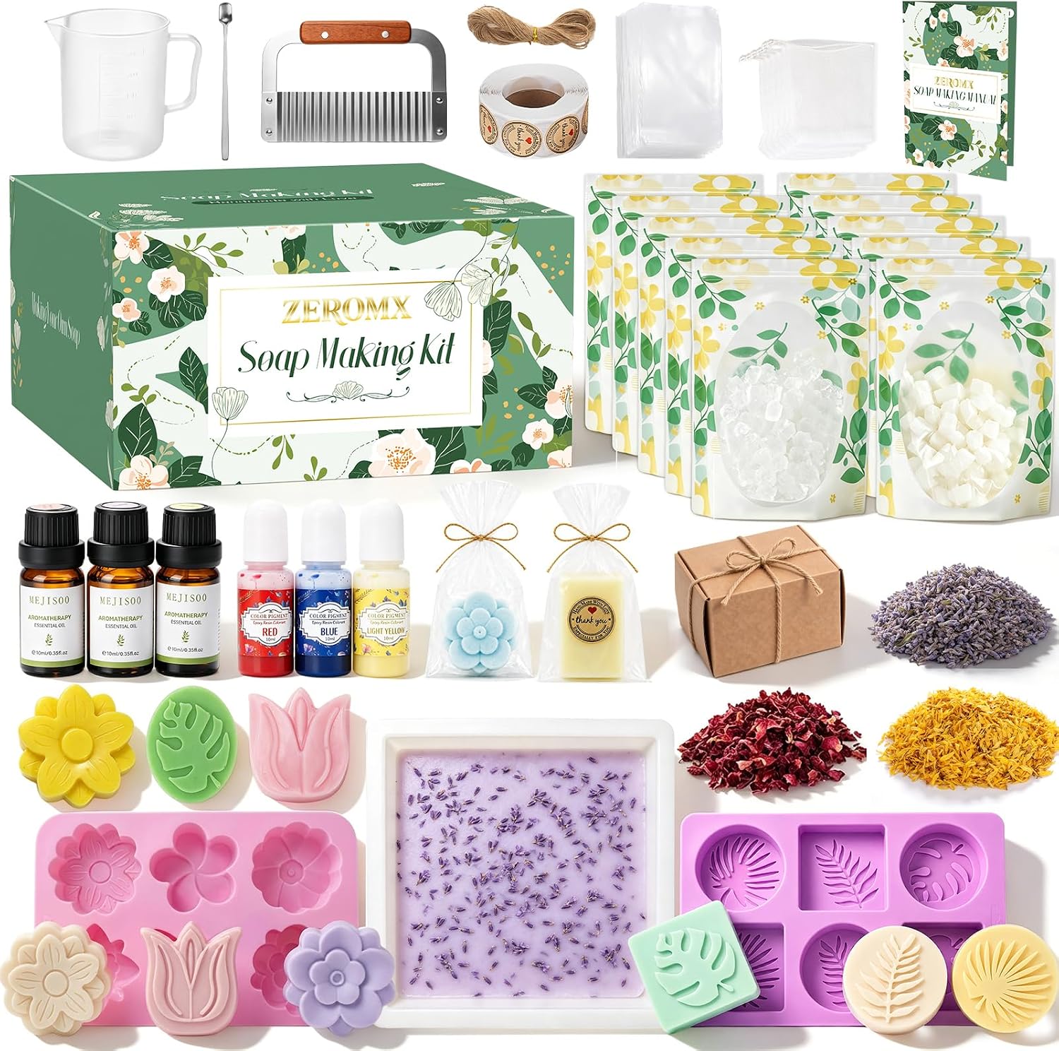 Soap Making Kit for Adults & Beginners Complete Soap Making Supplies