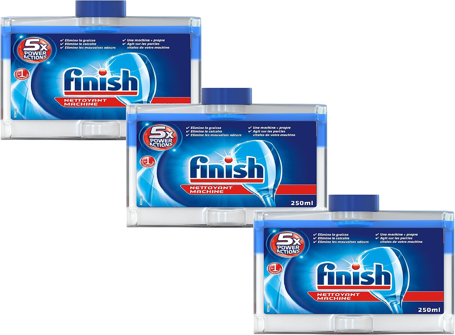 Finish Dishwasher Cleaner 250 ml - Pack of 3