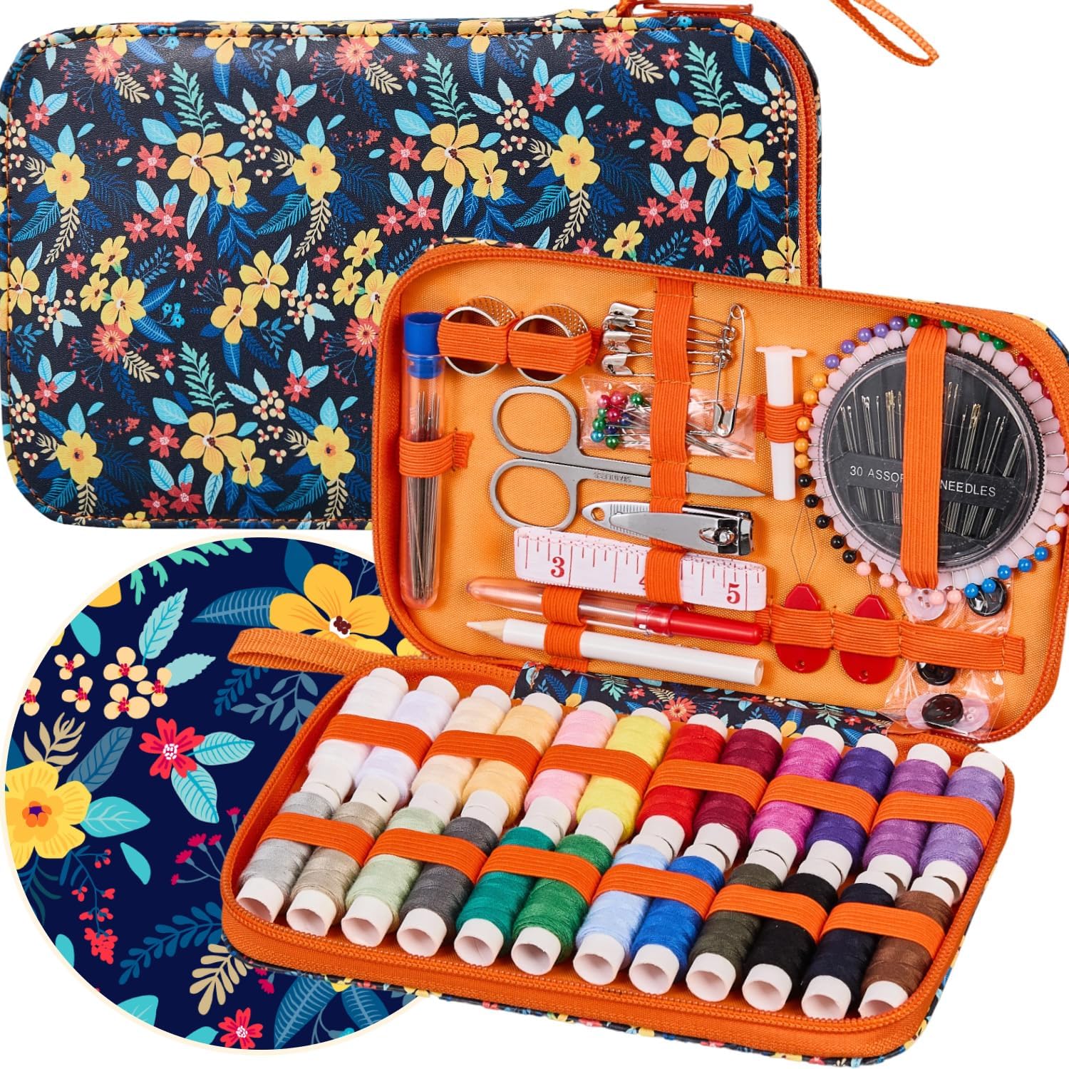 Bobode Travel Sewing Kit for Adults,Arts & Crafts, Emergency,Beginners