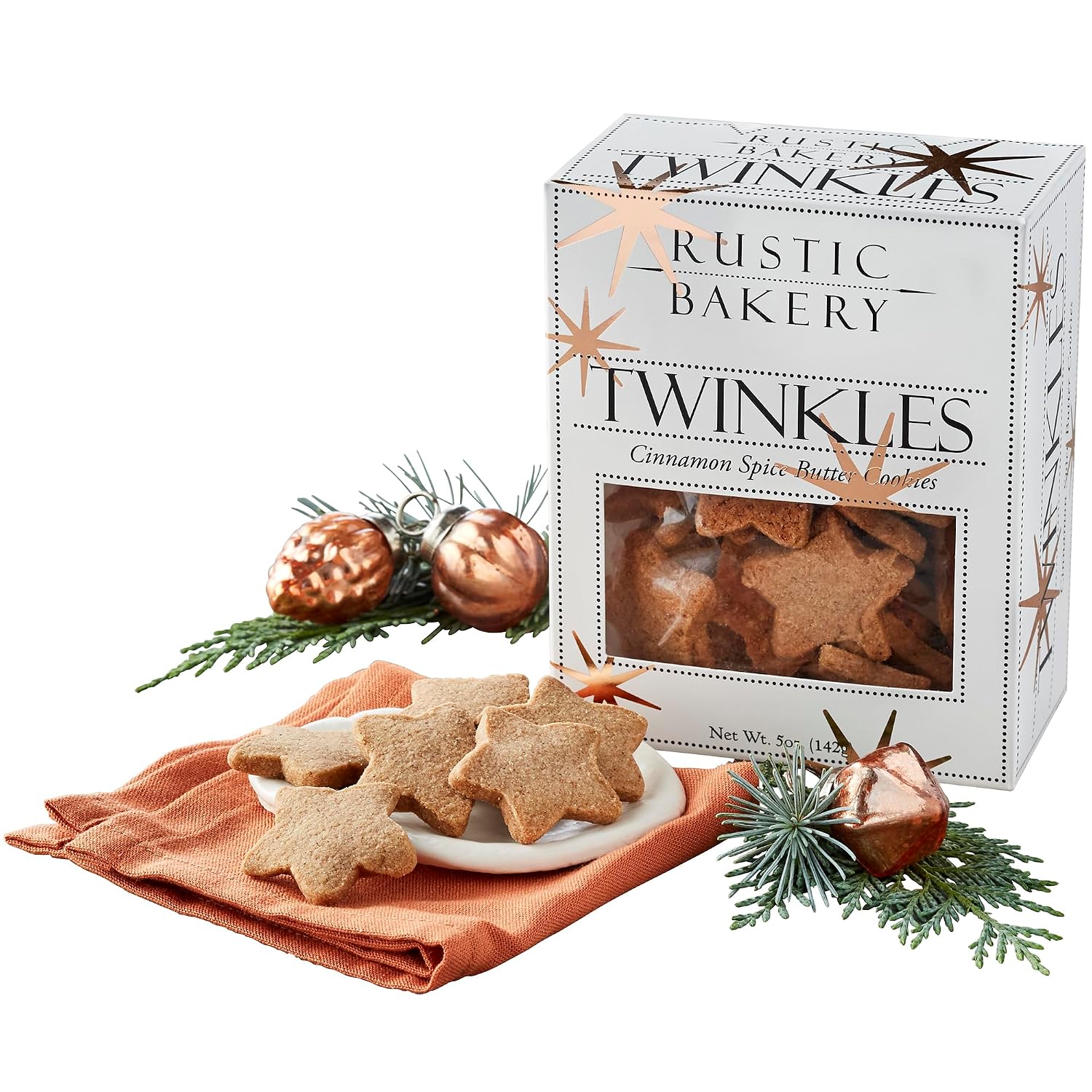 Harry & David Rustic Bakery Twinkle Cinn Sgr Cookie, Cinnamon Sugar Cookies, Cookies, Gift Box, Holiday Treats
