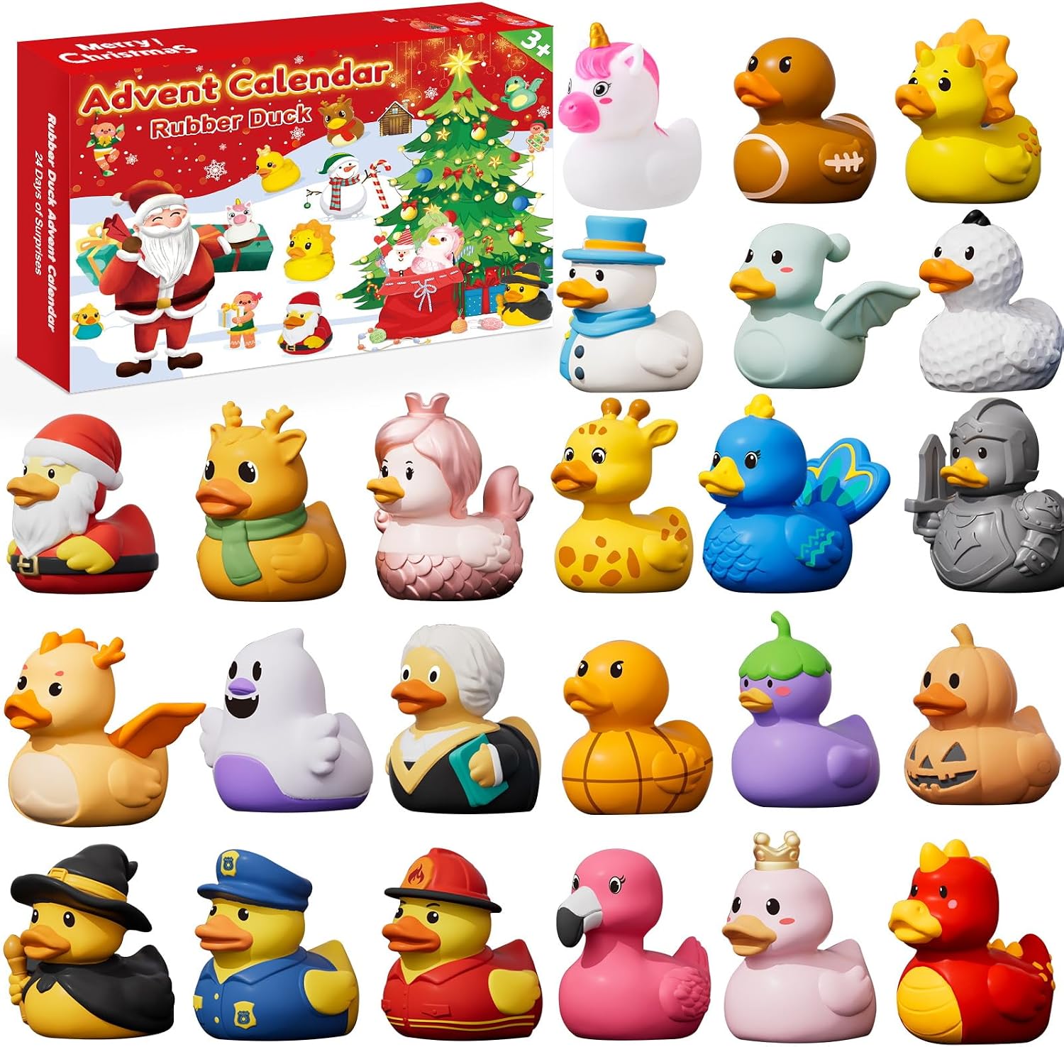 Rubber Duck Advent Calendar 2026 – 24 Day Christmas Countdown for Kids