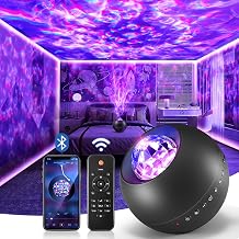 One Fire Galaxy Projector,White Noise Galaxy Light Projector,Bluetooth Music Kids Night Light Projector,Remote Timer Galaxy Projector for Bedroom Decor,Room Lights Cool Stuff Gifts For Teen Girl Stuff