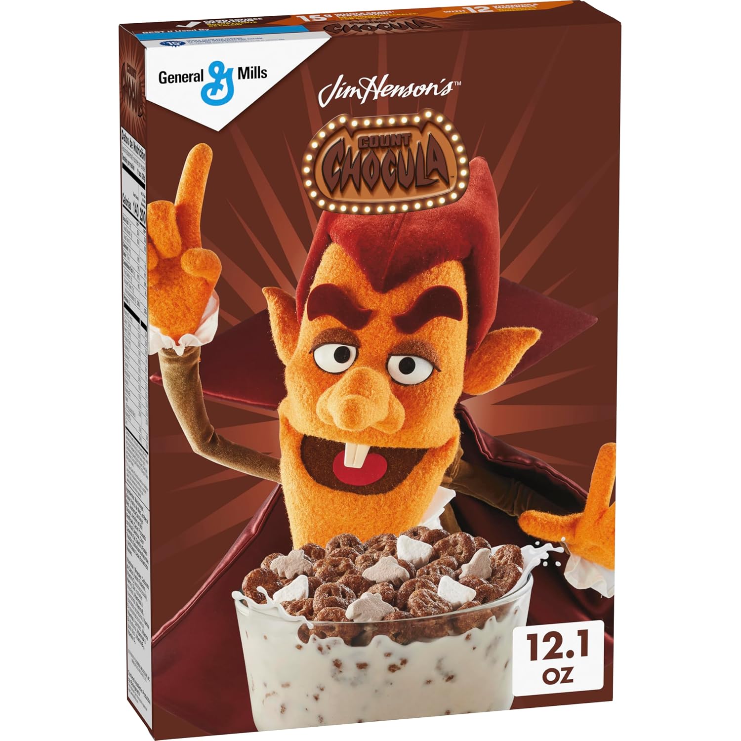 Count Chocula Cereal with Monster Marshmallows, 12.1 oz