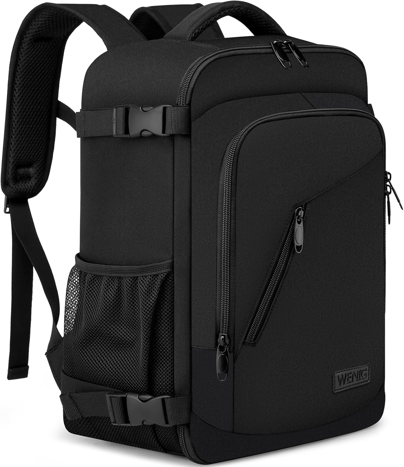 Cabin Bags 40x20x25 for Ryanair Underseat 20L Small Travel Hand Luggage Backpack Carry-ons Bag Cabin Size for Airplanes Flight Bag Travel Rucksack Fit 14 Inch Laptop with USB Charging Port-Black