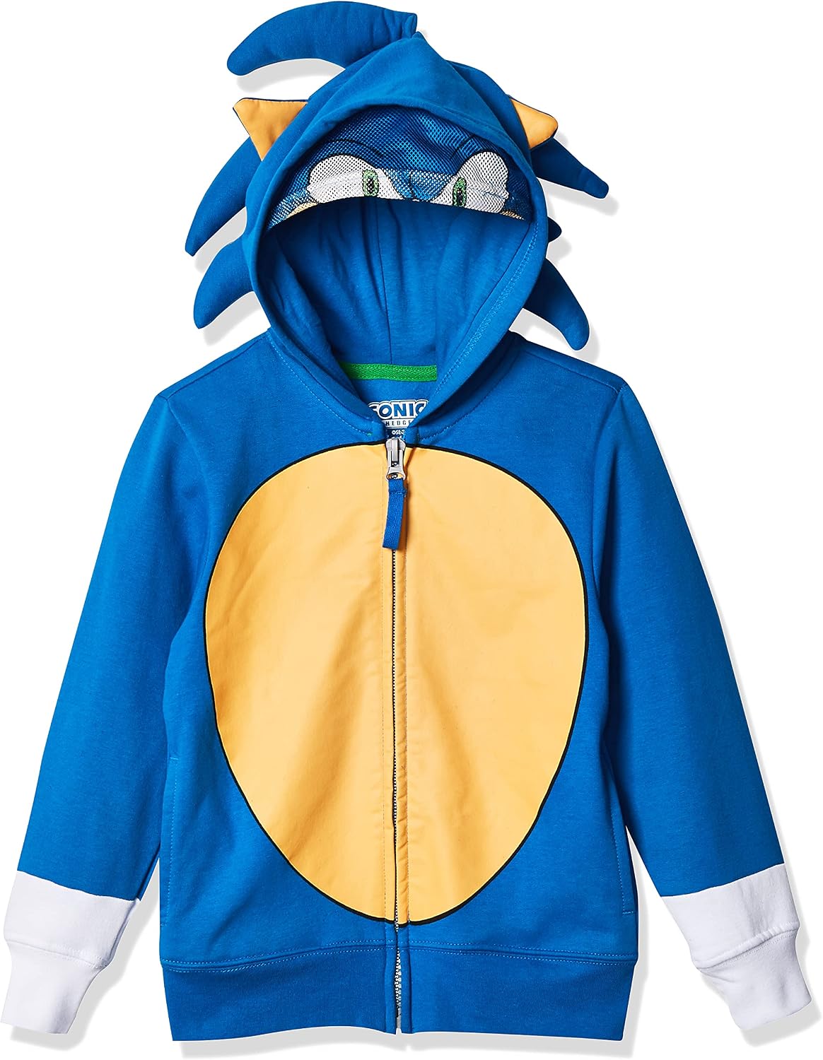 SEGA unisex child Sonic the Hedgehog Costume Hoodie Hooded Sweatshirt
