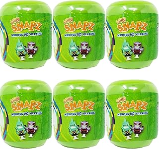 Bullsitoy Ben 10 Chibi Snapz Heroes Vs Villains - Lot of 6 Blind Capsules