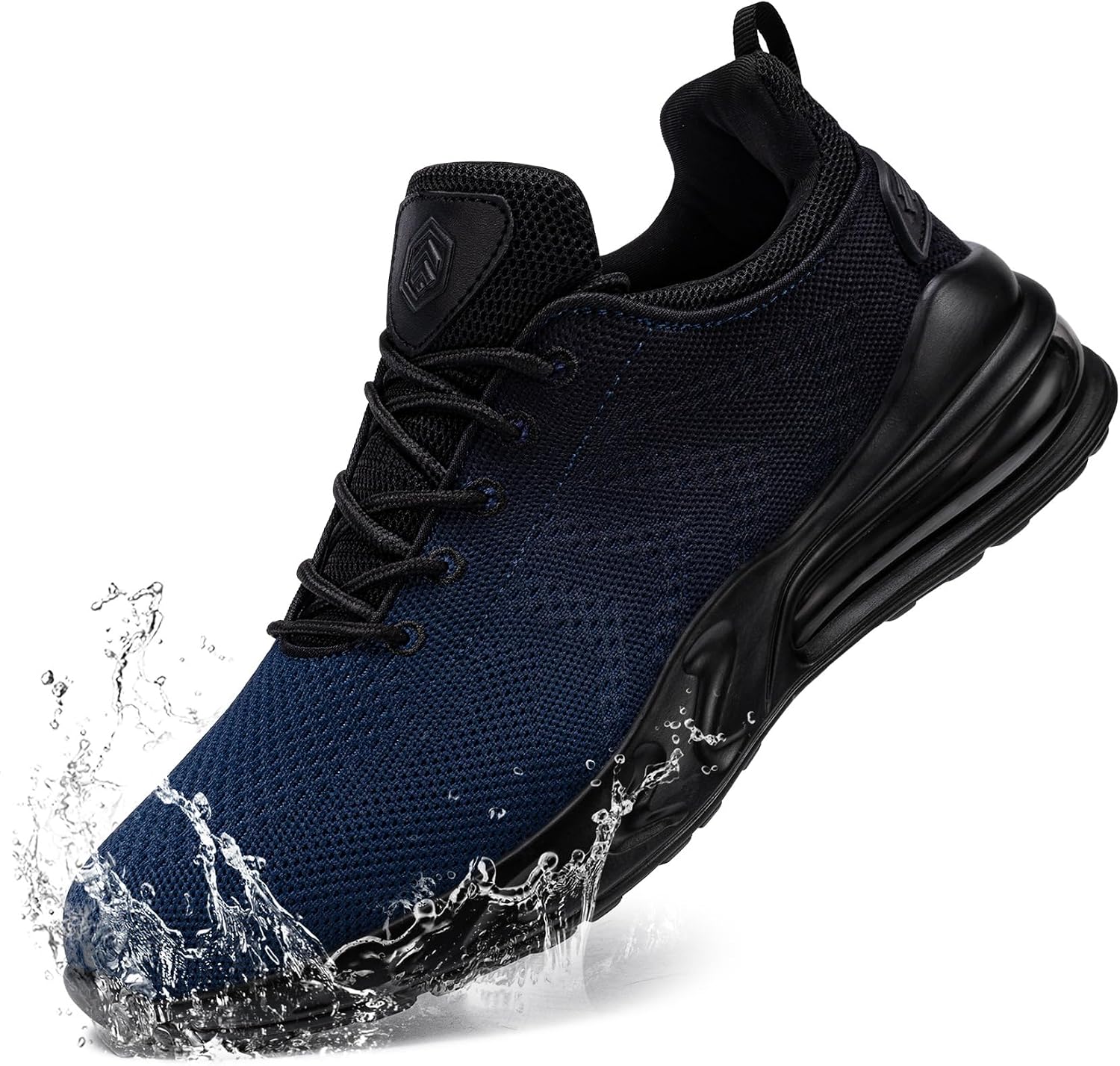 LARNMERN Men Chef Shoes Non Slip Work Waterproof Slip-on