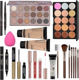 Makeup Kit Makeup Kits for Teens Girls Women Makeup Set for Teenager Eyeshadow Primer Makeup Set Gift for Teens Women Full Kit Girls Makeup Set.