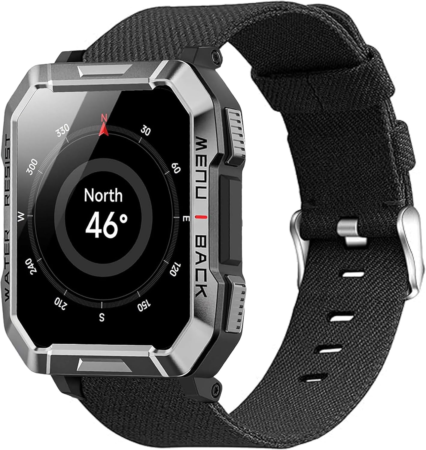 Blueshaweu for Blackview Smart Watch 20mm, 22mm Breathable Nylon Woven Fabric Replacement Accessory Strap Compatible with IOWODO/Blackview W60,W20, IOWODO/Blackview R30 Pro,R50 Pro