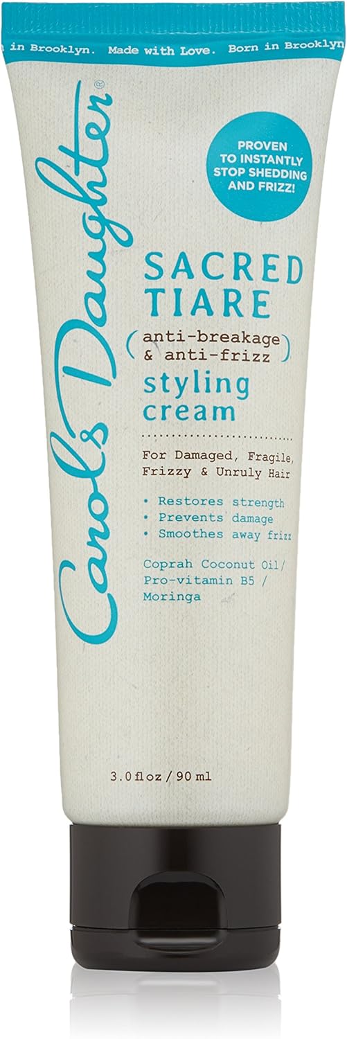 Carols Daughter Sacred Tiare Styling Cream (Anti Breakage and Anti Frizz) (For damaged, fragile, frizzy and unruly hair) 90ml