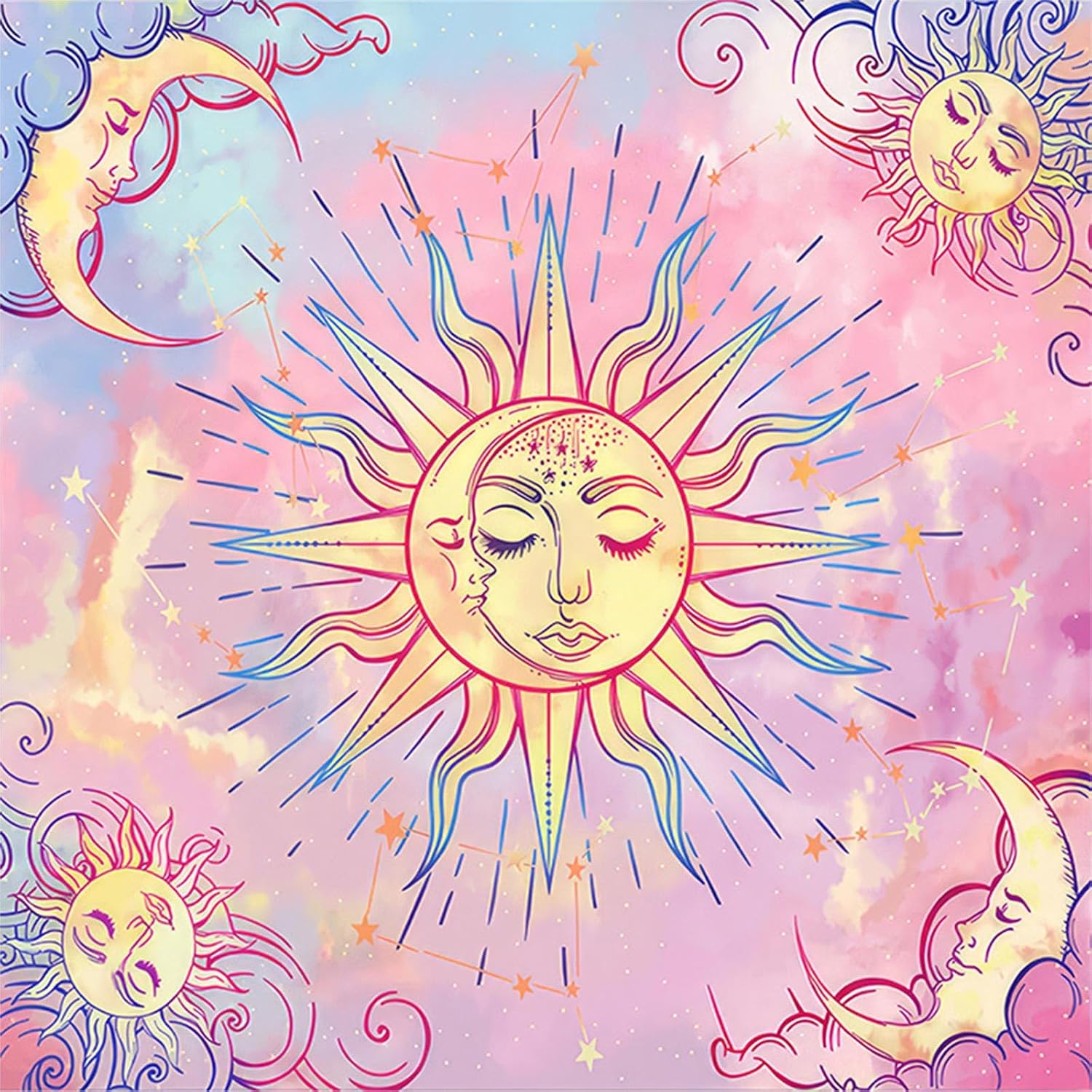 Tarot Tablecloth Cloth Table Cover Mystic Practice Stock Limited Tarot Cloth Tablecloth Moon Table Cover