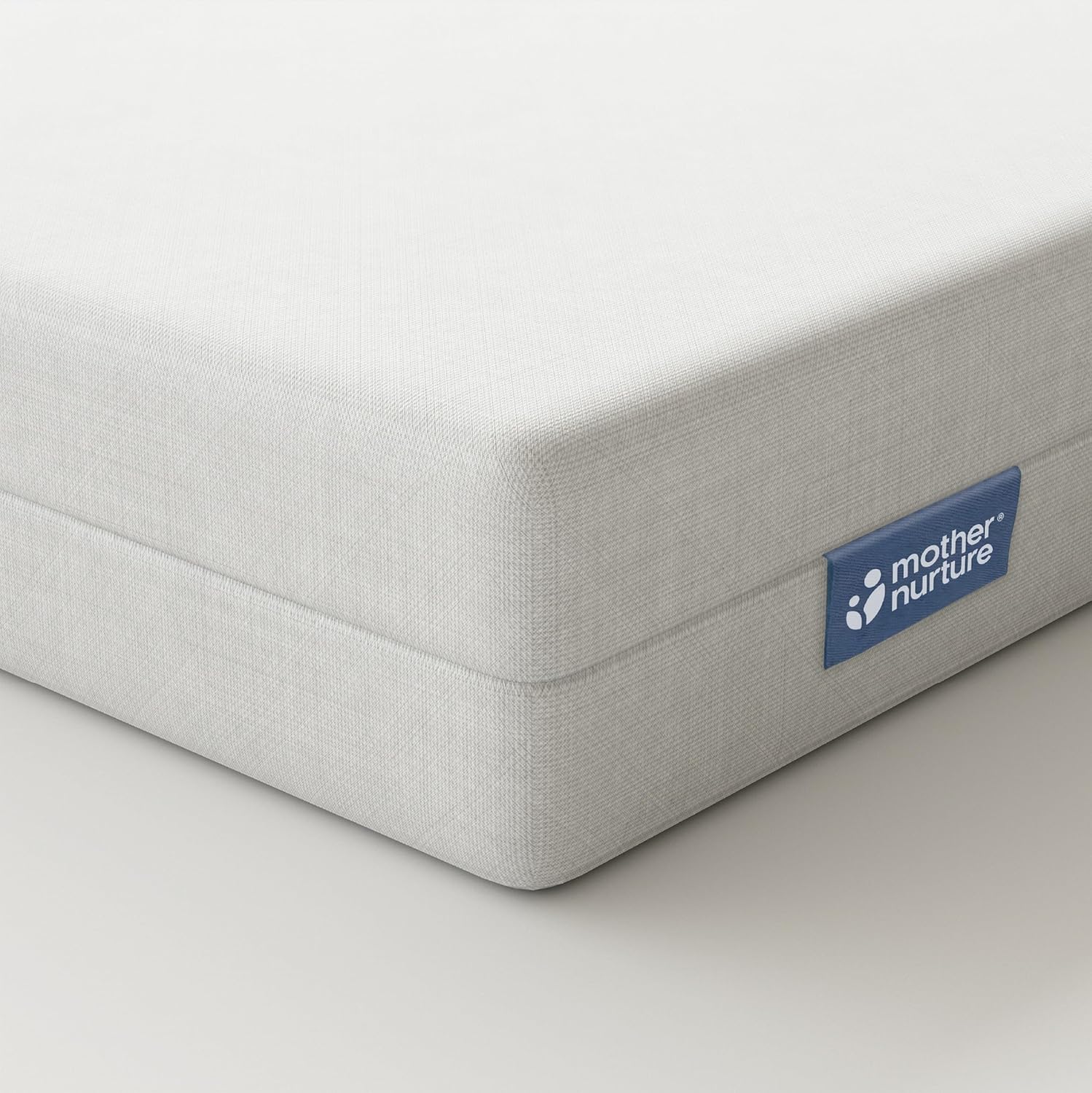Mother Nurture Essential Foam Travel Cot Mattress, White, 100 x 70 x 7.5 cm