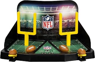 Franklin Sports Mini Football Field Goal Tabletop Game - Flying Field Goal Mini Football Game for Kids + Adults - Fun Indoor Sports Table Game for All Ages - Tabletop Football Board Game