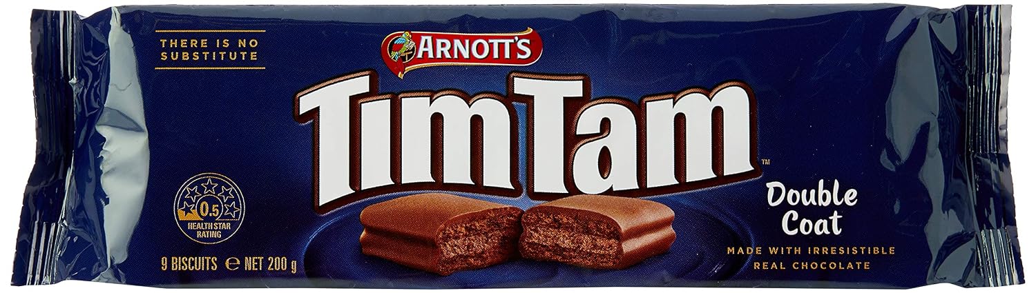 Arnott's Double Coat Chocolate Tim Tam 200g