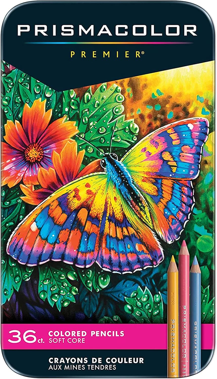 Prismacolor Premier Soft Core Colored Pencils, Assorted Colors, 36ct.
