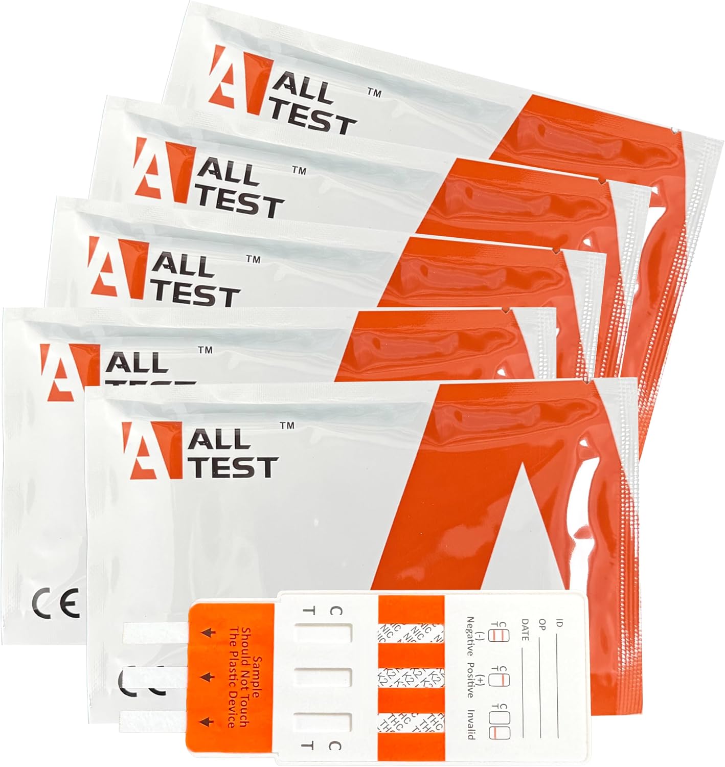 ALLTEST Rapid Powder Drug Test Kit for Nicotine, Cannabis, Spice (Liquids/Powder/Surfaces) DOA-X34/Vape (5)