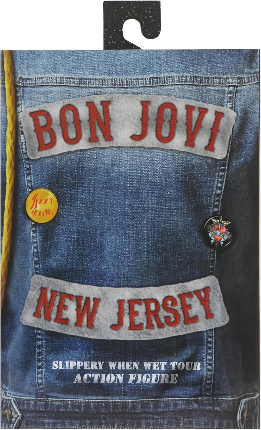 NECA - 7″ Scale Action Figure – Ultimate Slippery When Wet Bon Jovi