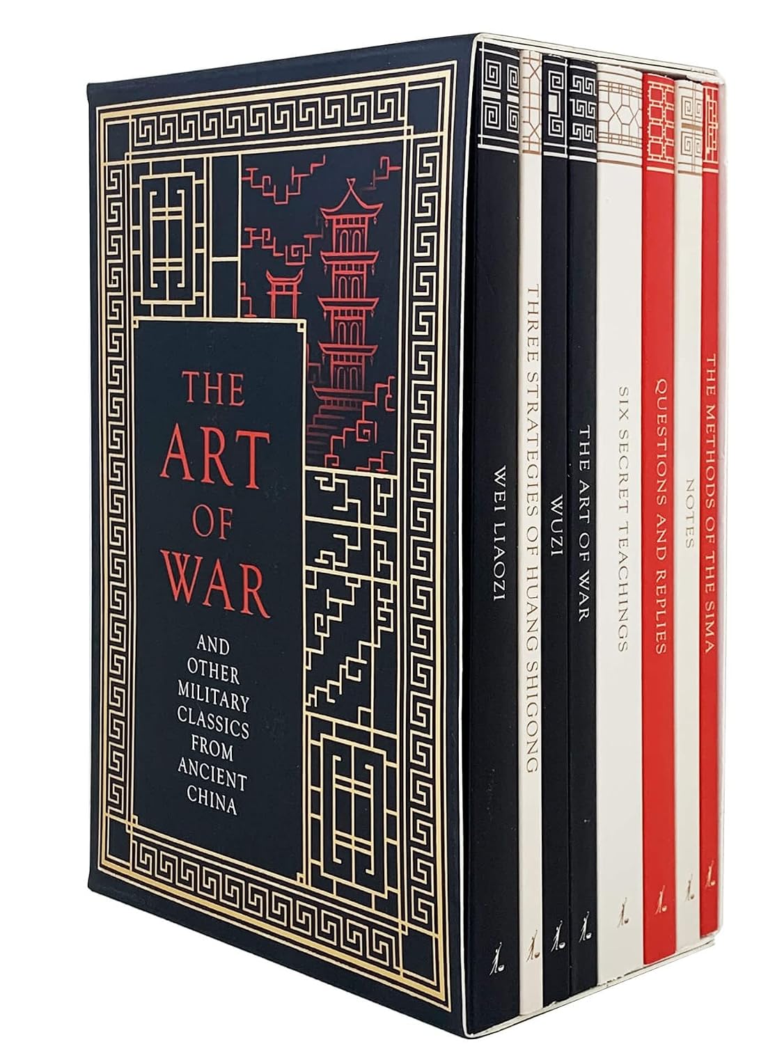 The Art of War Collection 8 Books Box set (The Art of War, Six Secret Teachings, The Methods of the Sima, Wuzi, Wei Liaozi, Three Strategies of Huang Shigong, Questions and Replies, Notebook)
