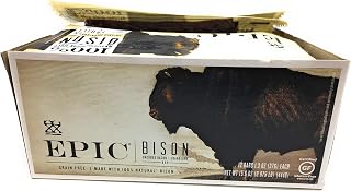 EPIC PROVISIONS Bacon Cranberry Bison Bar 12 Count, 1.3 OZ