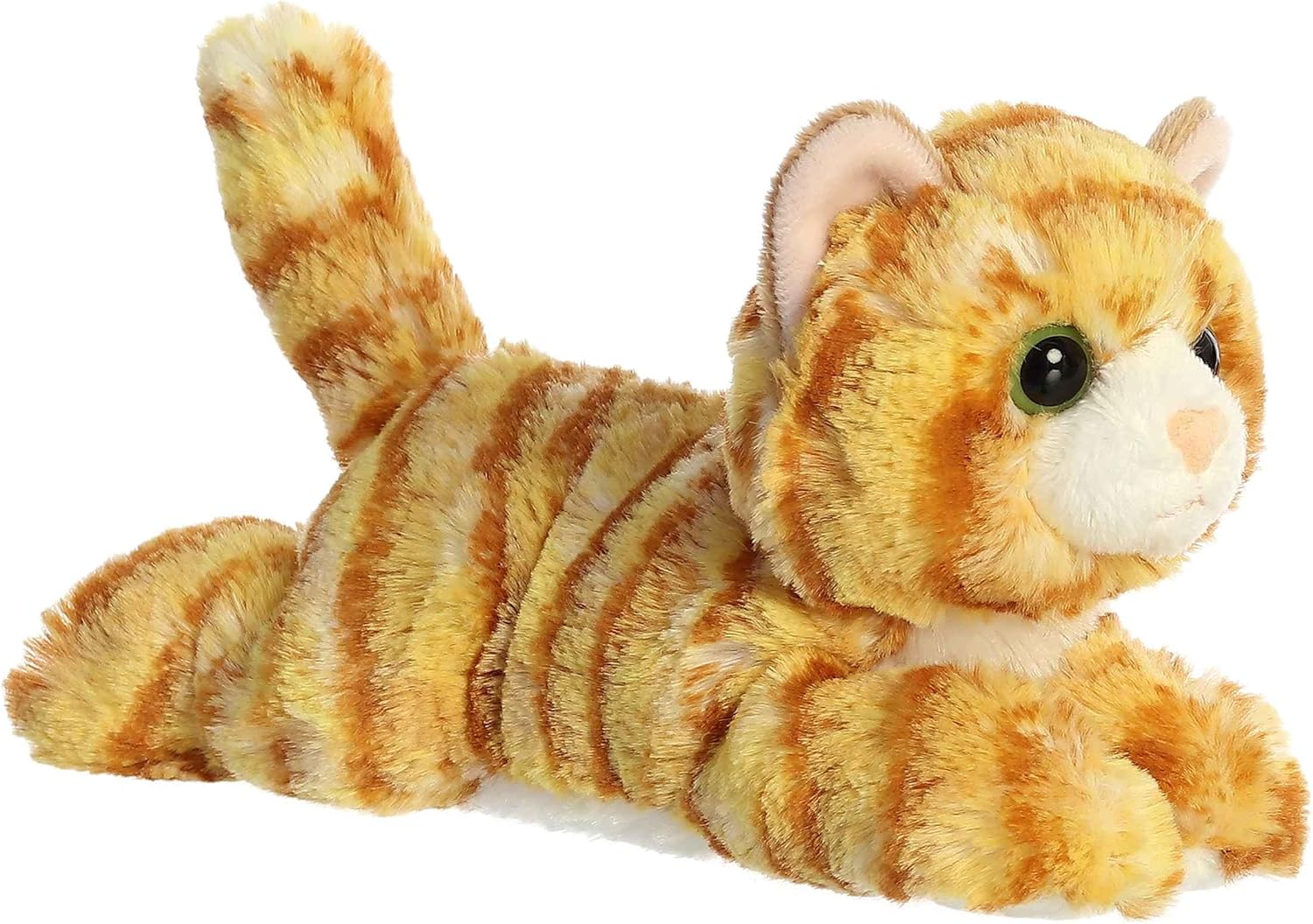 Aurora® Adorable Mini Flopsie™ Ginger Cat™ Stuffed Animal - Playful Ease - Timeless Companions - Orange 8 Inches