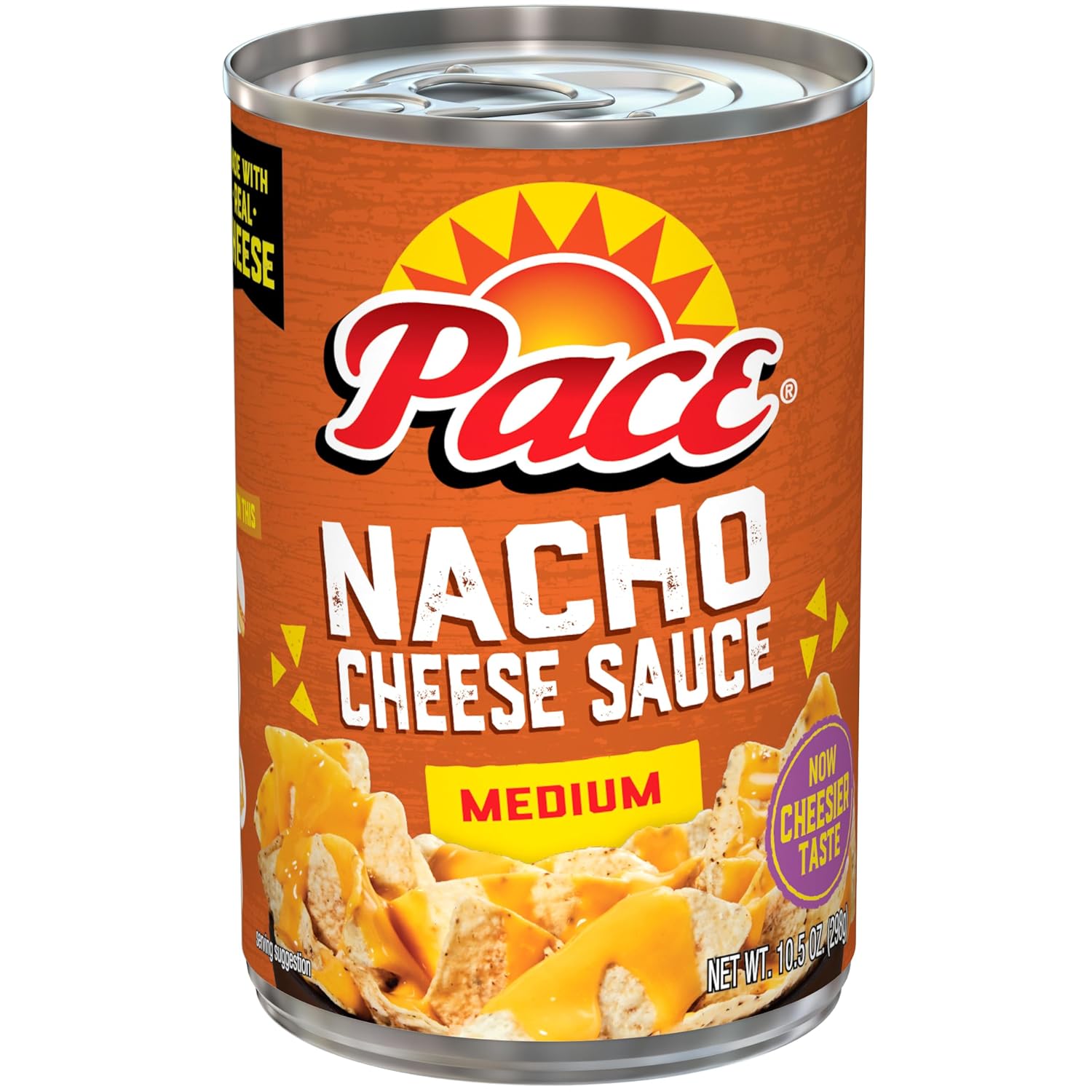 Pace Medium Nacho Cheese Sauce, 10.5 oz Can