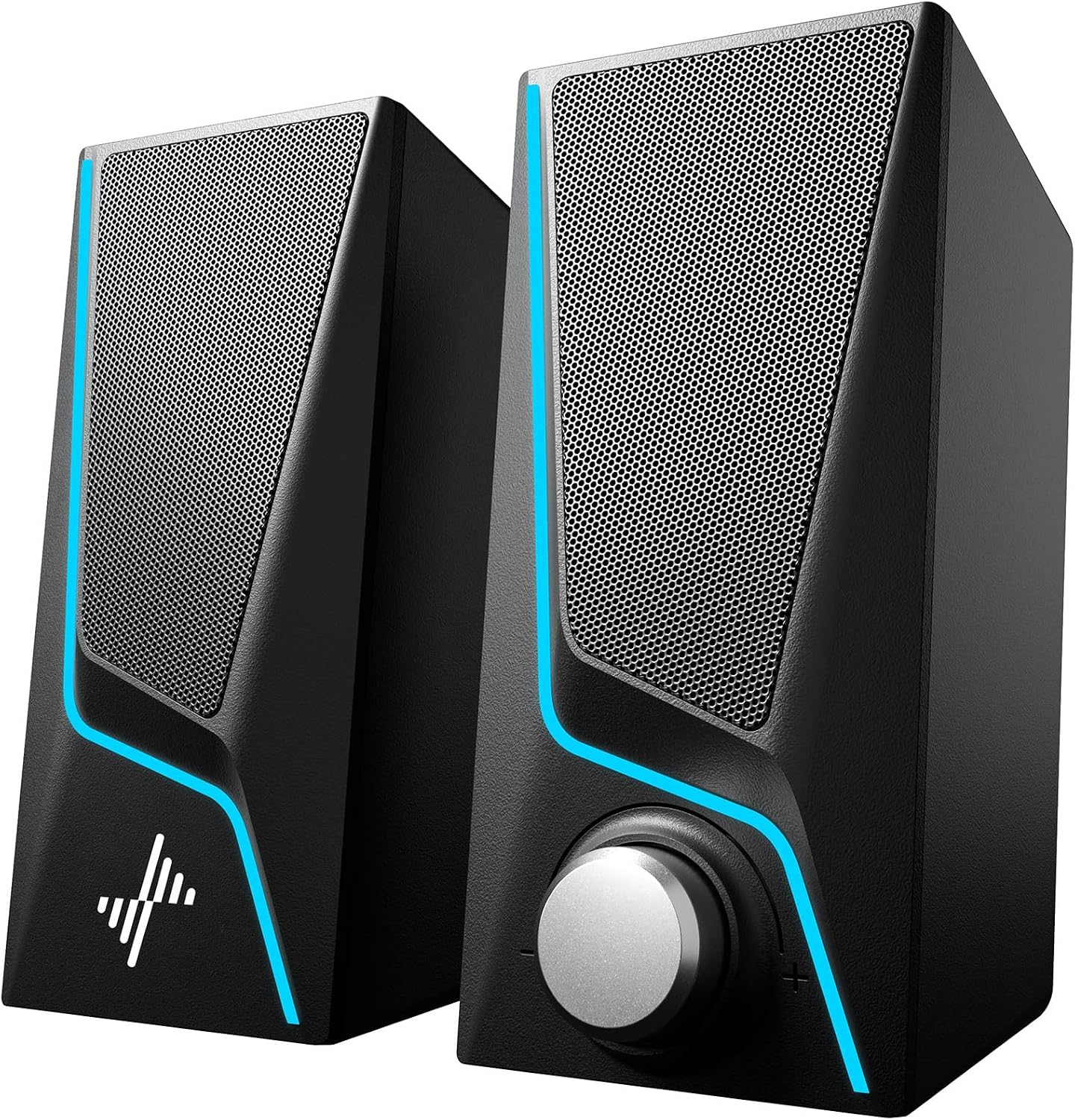 Nylavee Computer Speakers for Desktop, PC Speakers with 9 Lighting Modes