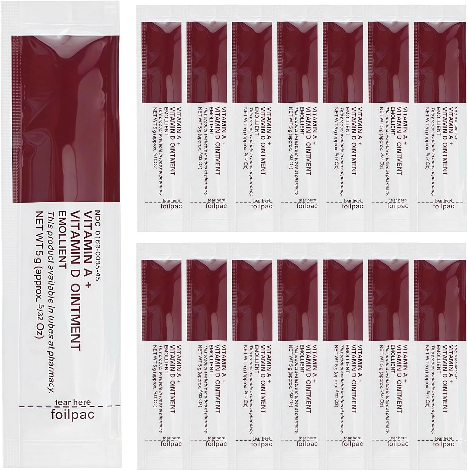 15PCS Tattoo Aftercare Cream & Moisturiser, Vitamin A and D Ointment