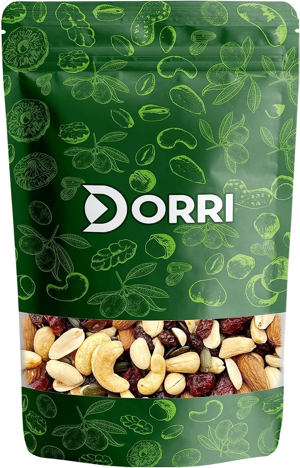 Dorri - Protein Mix 250g | Almonds, Cashews, Cranberries, Peanuts, Pumpkin Seeds, Raisins - Healthy Snacks - Healthy Mixed Nuts - Healthy Mixed Fruit - Gluten Free - GMO Free