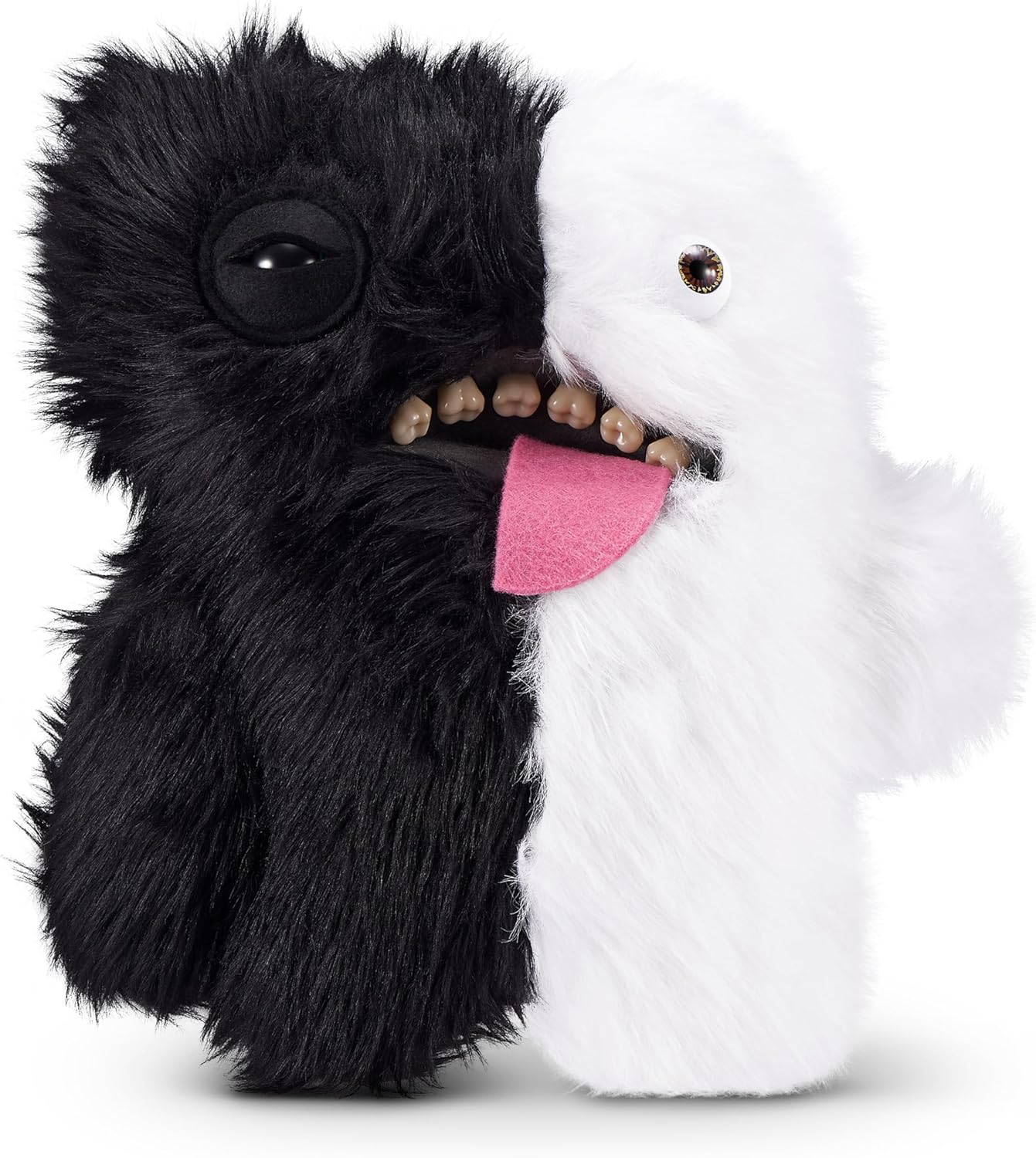 Fuggler Misfit Monsters 9-inch by ZURU, Funny Ugly Monster Plush Toy, Soft Doll Plushies for Kids and Adults (Munch Munch & Old Tooth)