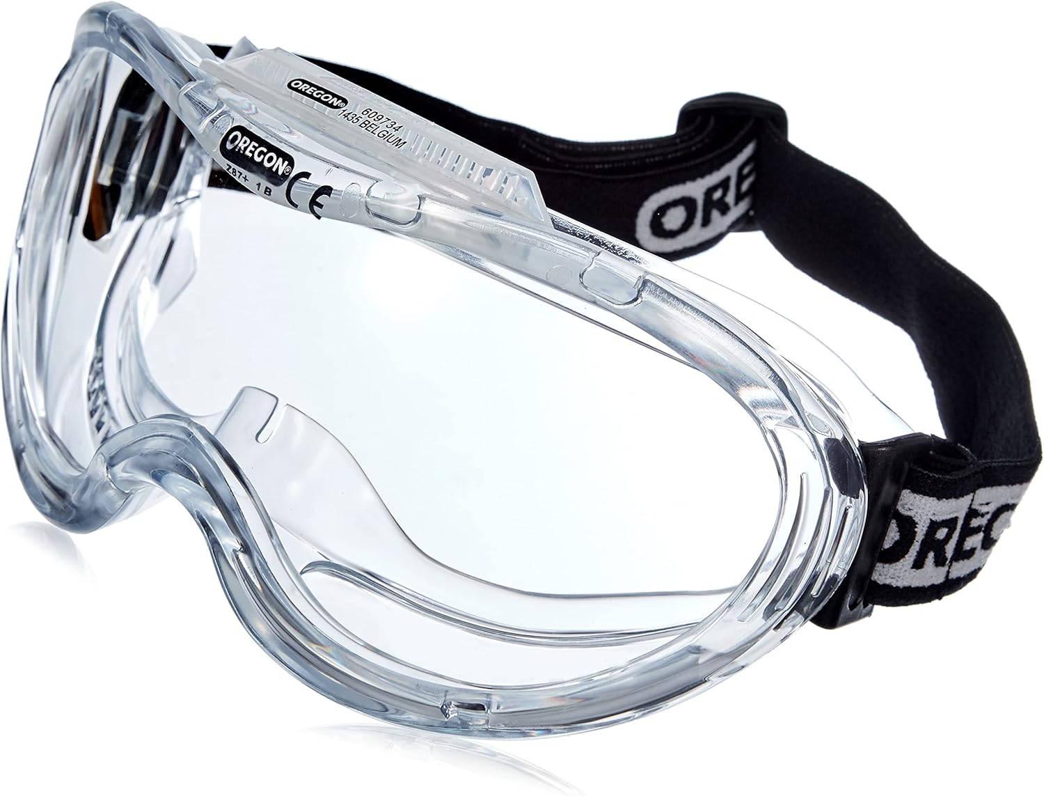 Oregon Eye Protection Safety Goggles, Professional PPE Goggles Can Be Worn Over Glasses, Scratch Resistance, Non-Misting, Ventilated & UV Protection, For Forestry, Gardening, Woodwork, DIY, One Size