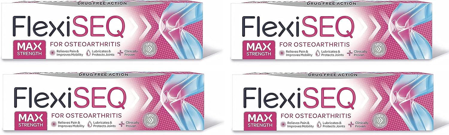 FLEXISEQ 50G GEL **** VALUE 4PK **** (Pain associated with Osteoarthritis)