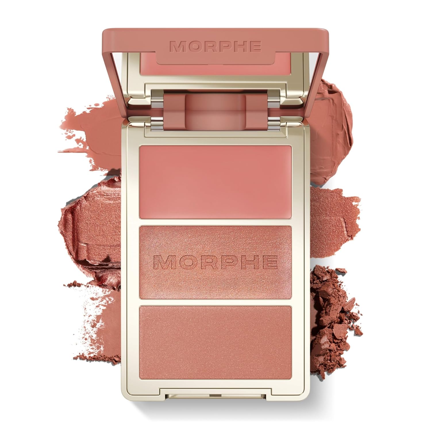 MORPHE Cheek Thrills Multi-Finish Face Trio After Party (0.38 oz)