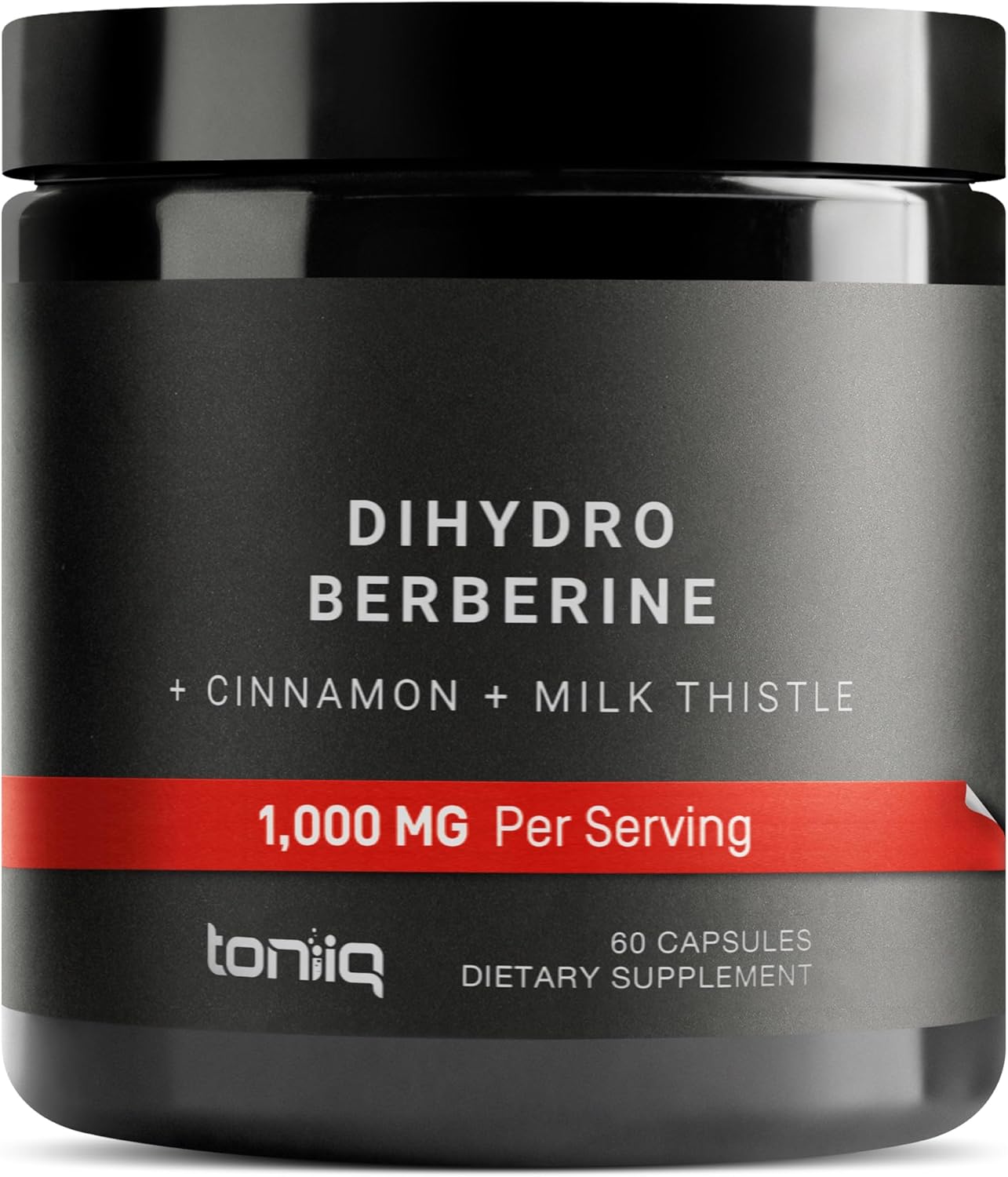 Dihydroberberine Supplement - Ultra High Potency 1,000mg Formula with GlucoVantage, 10:1 Ceylon Cinnamon & 50:1 Milk Thistle - Third-Party Lab Tested
