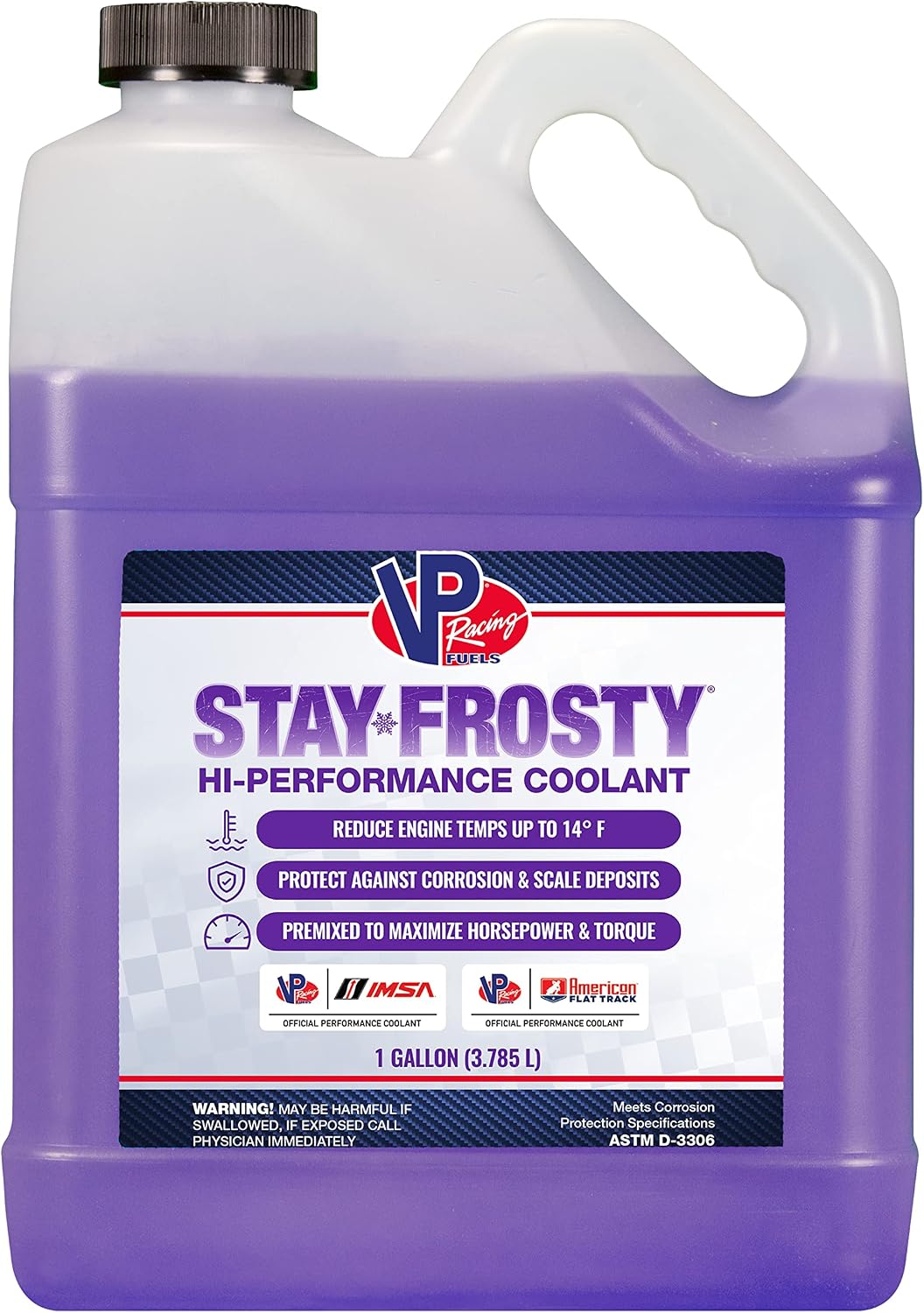 VP Racing Fuels 23071 Stay Frosty Hi-Performance Coolant, 1 Gallon (4 Pack)